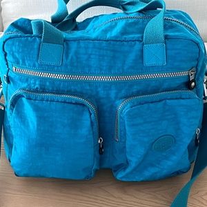 Kipling Cyrene Turquoise Carry-On